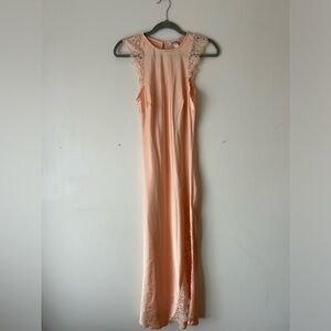 Slip Dress with Lace